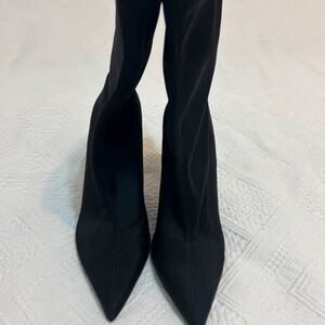 ASOS Black Pointed Heeled Boots
